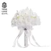 Directo de fábrica, flores nupciales nuevas hechas a mano, flores nupciales para estudio fotográfico de bodas coreano