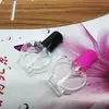 Botella de esmalte de uñas plástico PETG botella de esmalte de uñas para niños botella de esmalte de uñas a base de agua forma de corazón cepillo de botella de uñas