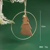 Nueva Decoración Navideña de Hierro Forjado Campana Vintage Adorno para Árbol de Navidad Regalo Festivo