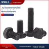 Preto 304 Aço Inoxidável Hexágono Externo Parafuso Anti Ferrugem Dacromet Parafuso de Dente Completo Parafuso Fixador M5M6M8