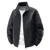 Chaquetas de Exterior de Venta Caliente 2026 Nuevas de Primavera y Otoño, Chaquetas de Negocios, Deportivas Casuales de Exterior con Cuello Alto Tallas Grandes para Hombre