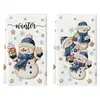 Paños de limpieza creativos temáticos de Navidad para Amazon transfronterizo, paños para el hogar, la cocina y la mesa de comedor, paños de cocina y toallas decorativas de Navidad