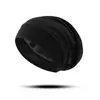 Gorro Ajustable para Hombre Estilo Europeo y Americano, Gorra de Algodón Elástico, Gorro para Quimioterapia de Mujer, Forro de Satén, Gorro de Dormir de Doble Capa