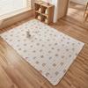 Alfombra de algodón antideslizante al por mayor de fábrica para niños, sala de estar, dormitorio, alfombra para gatear, alfombra para gatear para bebés, alfombra para el hogar, generación de pelo