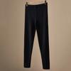 [Procesamiento personalizado] pantalones de seda y cachemira para hombre otoño e invierno seda ajustados de cintura alta cálidos y cómodos pantalones legging