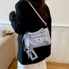 Bolsa Transversal de Moda de Personalidade de Alto Valor de Nicho para o Verão 2026 Bolsa de Mão/Ombro Simples Elegante
