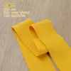 Cuello de Borde Elástico Acanalado Tejido de Punto Empalmado de una Sola Capa con Puños Extensos de Polo con Hilo Cuello Plano de Máquina