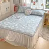 Juego de Falda de Cama Floral Nueva 2026 de Tres Piezas - Lenguaje de las Flores
