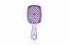 Nuevo Peine Cuadrado Hueco de Panal Hogareño Colgante Mango Largo Estilo Esponjoso Peine Hueco para Recoger el Cabello