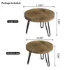 En Stock Bastidor de Almacenamiento de Macetas de Madera Transfronterizo Adorno Pedestal Redondo de Madera Base Decorativa para Maceta de Suculentas Almacenamiento de Baño