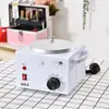 Mini Máquina de Depilación con Control de Temperatura, Dispositivo de Cera Caliente para Depilación Corporal Completa de Uso Doméstico, Máquina de Terapia de Cera de Parafina, Olla para Derretir Cera