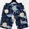 Pantalones Cortos de Playa de Algodón Transfronterizos para Hombre, Delgados y Sueltos, de Secado Rápido, Pantalones Cortos de Seda de Hielo para Hombre, Adecuados para Rafting, Pantalones Casuales de Exterior Europeos y Americanos