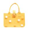 Sacola Tote de Presente para Banquete de Celebração dos 100 Dias do Bebê, Sacola Tote de Feltro Infantil com Desenho Animado, Bolsa de Armazenamento, Bolsa de Mão de Lona