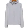 Roupa de Proteção Solar Ice Silk UPF50+ para Homens e Mulheres, Roupa Fina de Proteção Solar para Exterior, Roupa de Pesca Nova com Proteção UV Ice Silk de Manga Longa