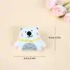Broche de oso regordete de tela hecho a mano, un accesorio versátil para ropa, pantalones, bolsos, sombreros y mochilas, perfecto como regalo decorativo festivo.