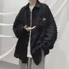 Moda Holgada para Hombre Diseño Estilo Coreano Borla Casual Cuadros Atractivo Nicho Primavera Otoño Nueva Camisa Camisa de Manga Larga Hombre