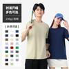 Camiseta de algodón puro, ropa de trabajo personalizada, impresión de logotipo, dibujo, fiesta, clase, ropa de cuello redondo, manga corta, ropa de trabajo, bricolaje, publicidad, cultura, camisa
