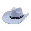 Aliexpress Amazon Wish Chapéu de Coco de Aba Larga Outono e Inverno Masculino e Feminino Chapéu Jazz Chapéu Cowboy de Camurça Macia