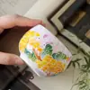 Taza Luohan Qituluhua para Té, Taza Individual para Degustación de Té, Taza de Té Cerámica para Oficina en Casa, Juego de Té Kung Fu