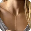 Collar de Cuentas de Tendencia Europea y Americana Transfronterizo Nuevo LaYered Cadena Colgante Cadena Joyería Simple Elegante Fiesta Fiesta Mujeres