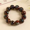 Pulsera de Cerámica Jingdezhen para Hombre, Pulsera de Cuentas Grandes Personalizada, Cuentas de Oración, Estilo Chino, Juguete Cultural para las Yemas de los Dedos, Joyería para la Mano, Superventas de Puesto Callejero