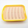 Molde de silicona de grado alimenticio FDA para salchichas de perrito caliente, suplemento alimenticio para bebés, molde casero para hornear salchichas de jamón