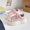 Beier muffin altura zapatos de pan zapatos de mujer 2025 nuevo chic nicho original zapatos blancos pequeños LZ6095