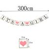 Fiesta de cumpleaños para niñas es UNA NIÑA decoración de fondo bandera retro Phnom Penh bienvenida accesorios para fotos banner