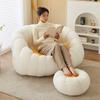 Sofá Perezoso Reclinable para Dormir, Adecuado para Uso en Casa en Balcones y Dormitorios, Estilo Tatami, Tamaño Pequeño, Individual, Estilo Casual