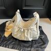 Bolso ligero de gran capacidad estilo coreano para mujer, 2024 verano, nueva moda, bolso tote de nailon, casual, de hombro, cruzado