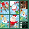 Pegatinas Electrostáticas de Copo de Nieve Blanco Navideño Transfronterizo Pegatinas Decorativas para Vidrio de Ventana Puerta Diseño de Fondo para Ventana Pegatinas de Ventana