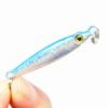 Anzuelo pequeño de hojalata Luya de 3,2 cm y 3 g/5 g para pesca en mar, lubina de agua dulce
