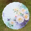 Paraguas de papel al óleo de estilo antiguo para mujer, estilo nacional, danza, traje clásico, paraguas de seda Hanfu, accesorios de cheongsam, paraguas decorativos al por mayor