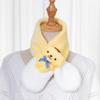 Cachecol Infantil Outono e Inverno, Aquecedor de Pescoço de Pelúcia Cartoon Fofo Quente, Estilo Coreano para Meninas e Meninos, Cachecol de Pescoço para Bebê Estilo Ano Novo