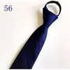 Corbata de Hombre Cremallera Novio Boda Roja 8cm Vestido Negocio Nudo Negro Libre Perezoso Fácil de Tirar Azul Corbata