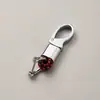 Llavero de cuerda trenzada de fábrica, accesorios de ferretería, hebilla de herradura, colgante para llave de coche, accesorios de moda para coche