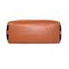 2026 Novo Modelo Bolsa de Ombro Feminina com Logo Personalizado, Bolsa Saco com Lona Pu e Tecido Tricô, Bolsa Transversal para Mulheres