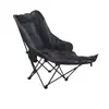 Silla Plegable Ligera para Exteriores para Descanso de Almuerzo en la Oficina, Camping, con Acolchado Adicional de Algodón, Respaldo Alto Engrosado, Se Puede Usar para Sentarse o Reclinarse, Silla Plegable Portátil