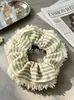 Scrunchie atmosférico para mulheres, elástico de cabelo elegante em renda floral. Acessórios em estoque para atacado