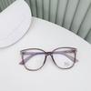 Nuevas gafas TR90 anti-luz azul, montura retro para hombre, gafas transparentes artísticas 30041, venta directa de fábrica