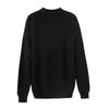 Suéter de cachemira de punto de manga larga para mujer con cuello semi alto engrosado, 100% lana pura, otoño e invierno, camisa básica interior simple al por mayor