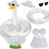 Fabricante de conjunto de disfraces de ganso para porche, impermeable con forma de ganso transfronterizo de Amazon, set de disfraces de ganso para jardín