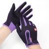 Guantes de Pantalla Táctil para Mujer para Exterior Invierno Cálidos de Forro Polar Esquí Pu Cremallera Impermeables para Hombre Motociclismo Ciclismo Guantes Deportivos