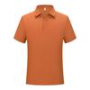 40 seda mercerizada solapa manga corta mameluco polo camisa verano camiseta camisa cultural ropa de empleado logo Guangzhou