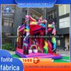Parque de diversões infantil Castelo infantil Escorregador inflável Castelo inflável Casa castelo impertinente Parque interno
