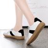 Comercio exterior exportación zapatillas de entrenamiento alemanas de suela gruesa para mujer nuevas zapatos muffin blancos aumentados zapatos deportivos casuales combinables zapatillas de skate vintage