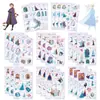 8 Pegatinas Guka Congeladas Anime Manualidades DIY Tarjeta Pequeña Decoración para Funda de Teléfono Pegatinas al por Mayor Ins Transfronterizas