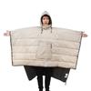 Poncho Saco de Dormir Multifuncional Portátil Cuidadosamente Seleccionado para Viajes, Montañismo, Camping al Aire Libre para Adultos, Resistente a la Suciedad y Lavable a Máquina