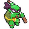 Tortugas Ninja Mutantes Adolescentes Adaptadas a Zapatos Crocs Accesorios Flor para Zapatos Hebillas para Zapatos Sandalias Decorativas para Niños Hebillas DIY Flor para Zapatos de Tortugas Hebillas