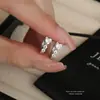 Brincos Exquisitos em Prata de Lei S925 em Formato de Coração para Mulheres, Luxo Leve, Moda de Alto Padrão, Versáteis para o Dia a Dia, Presilhas de Orelha Cravejadas com Zircônia, Joias para Orelha